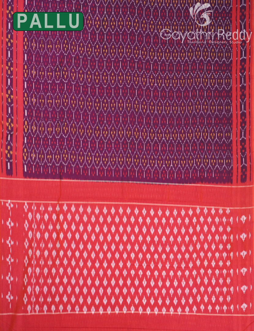 PURE IKKAT COTTON SAREE-IKC1126
