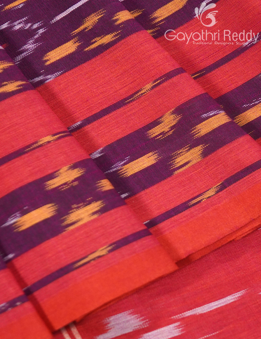 PURE IKKAT COTTON SAREE-IKC1126