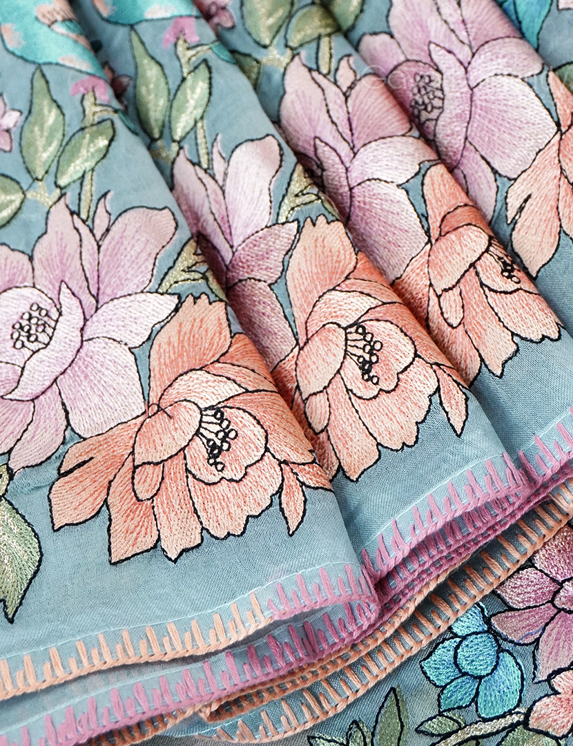 PURE ORGANZA SILK -POF158