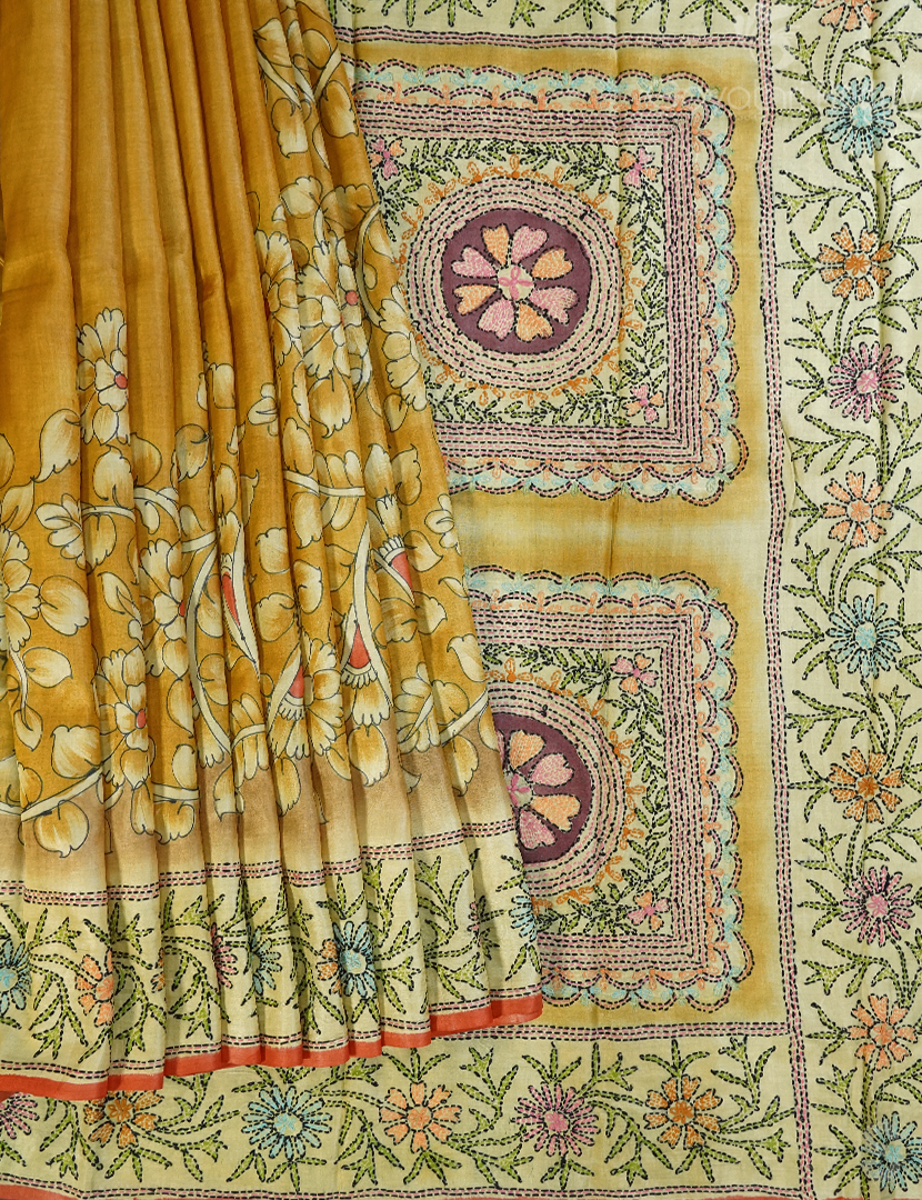 PURE DESI TUSSAR KANTA WORK-TS1522