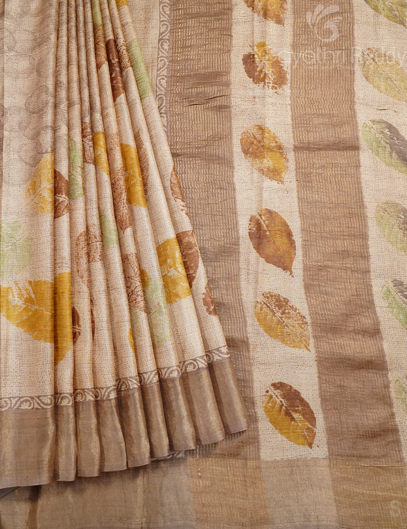 PURE DESI TUSSAR SILK-TS1512