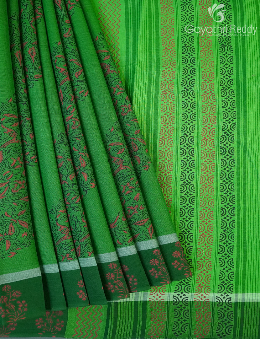 PURE MANGALAGIRI COTTON PRINTED-MCP122