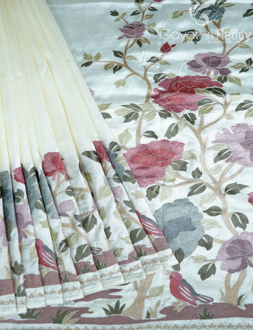DUPION SILK FANCY SAREE -DSF23