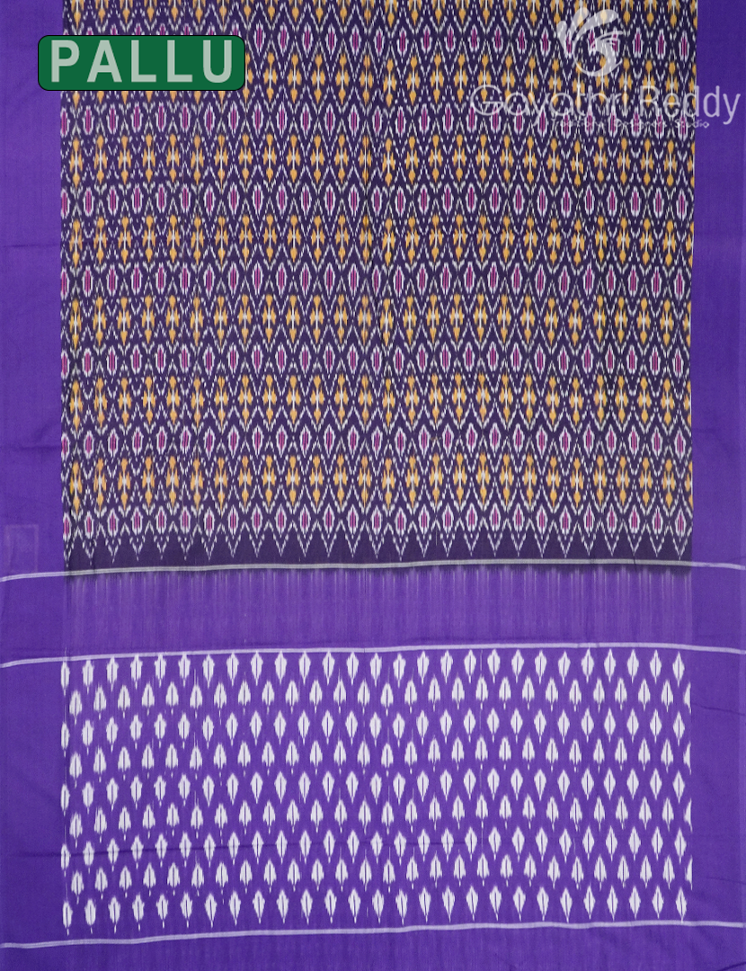 PURE IKKAT COTTON SAREE-IKC1128