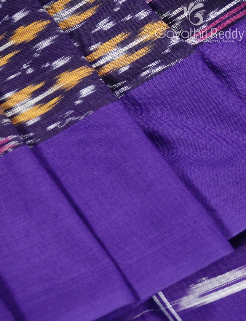 PURE IKKAT COTTON SAREE-IKC1128