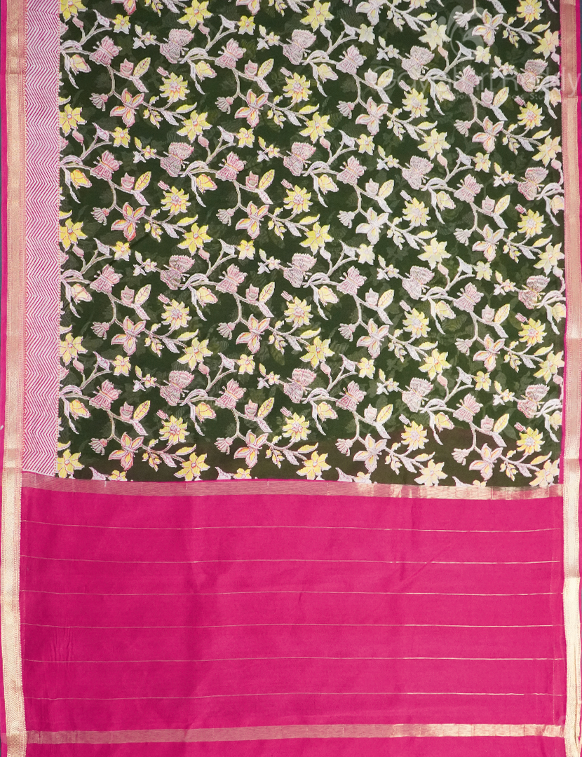 PURE CHANDERI PRINTED-CHS243