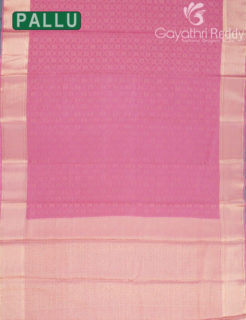 SEMI MYSORE CRAPE SAREE-SMC316