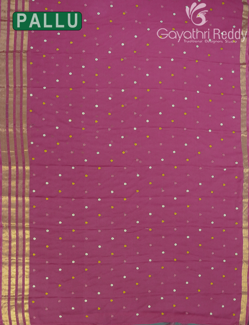 CHIFFON FANCY SAREE-PCF316