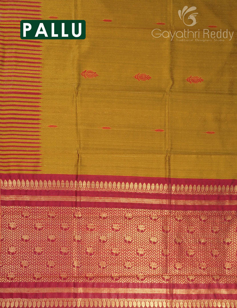 PURE KHADI PATTU SAREE-KHP1309