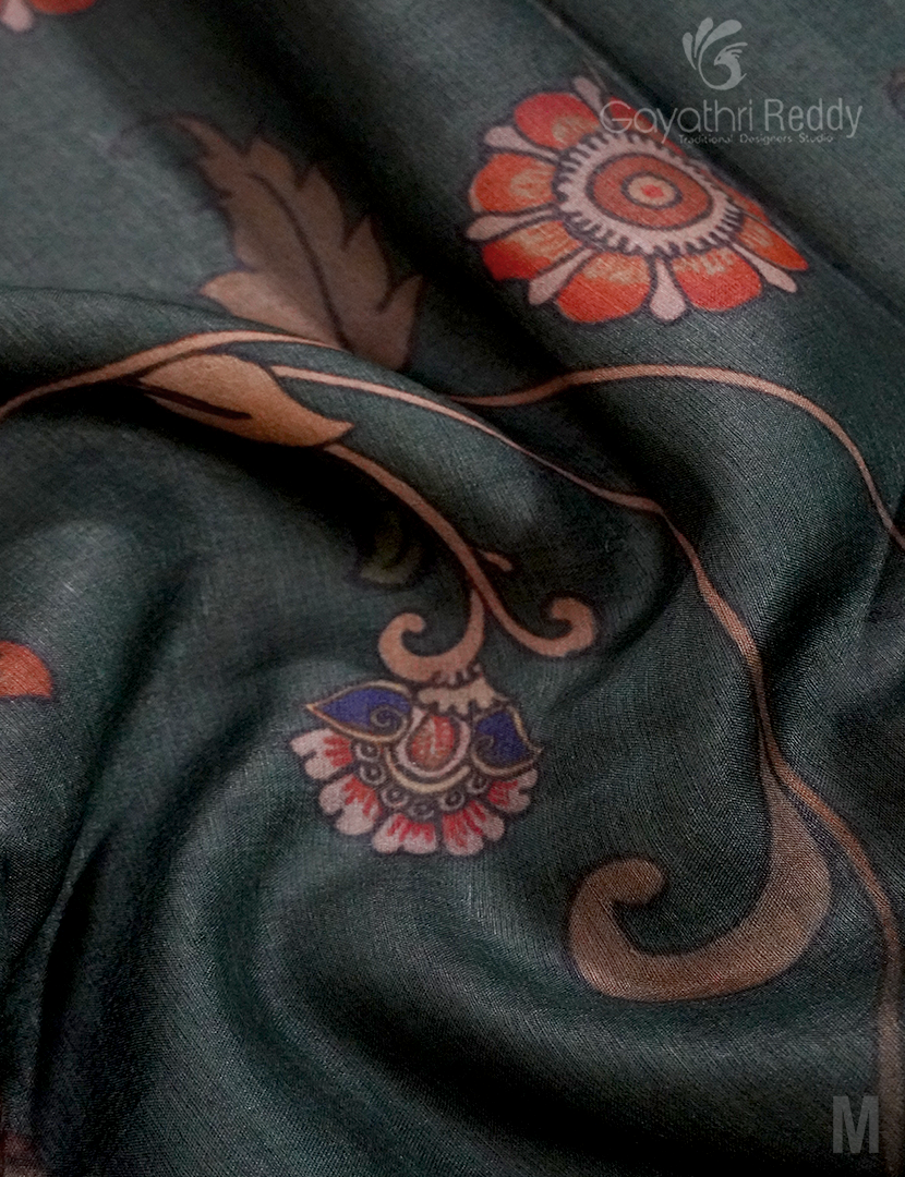 PURE DESI TUSSAR ORGANIC PRINTED-TS1078