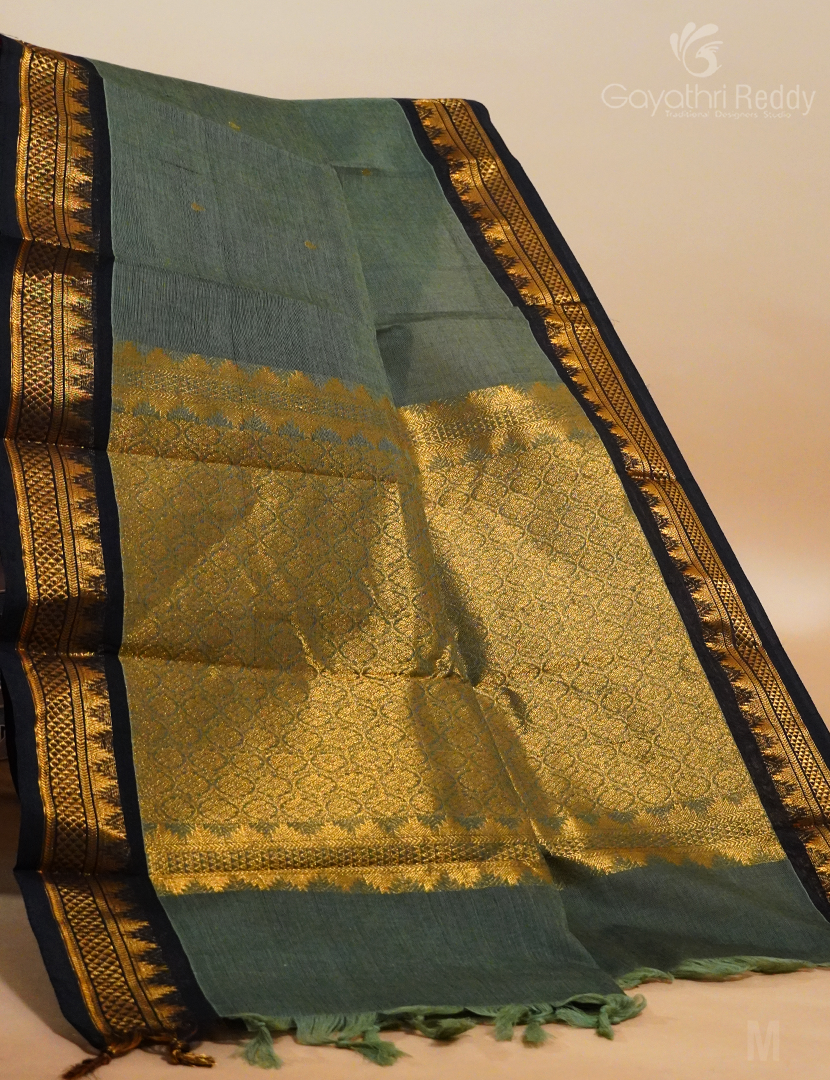 PURE KANCHI COTTON RICH PALLU-KC2793