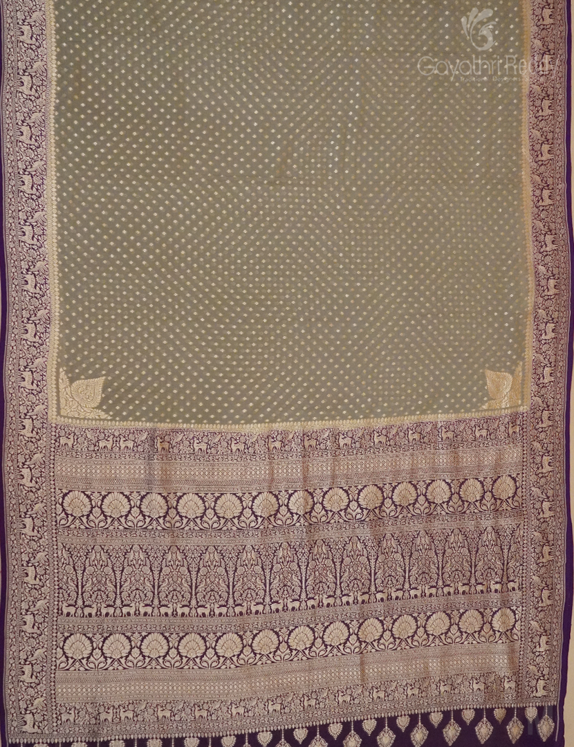 PURE BANARAS GEORGETTE KADDI-BG626