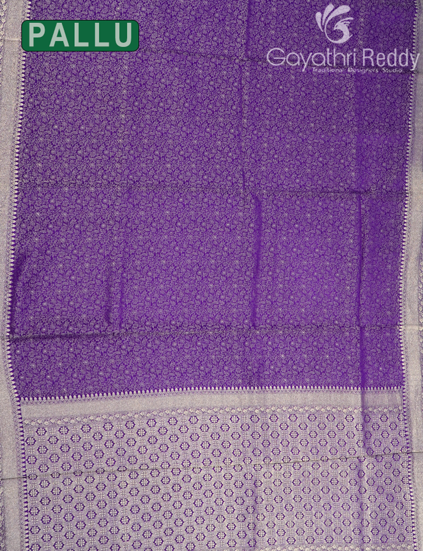 MYSORE CREPE BROCADE SAREE-MCB19