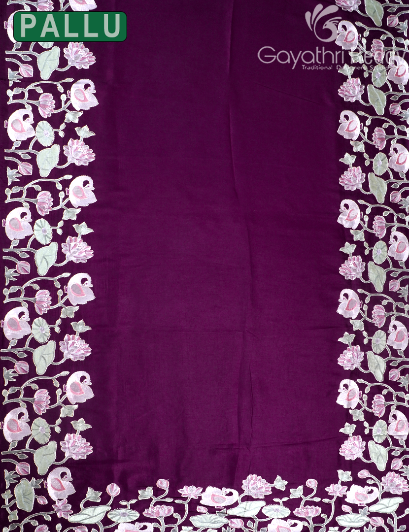SEMI DUPION SILK WORK-SDSW9