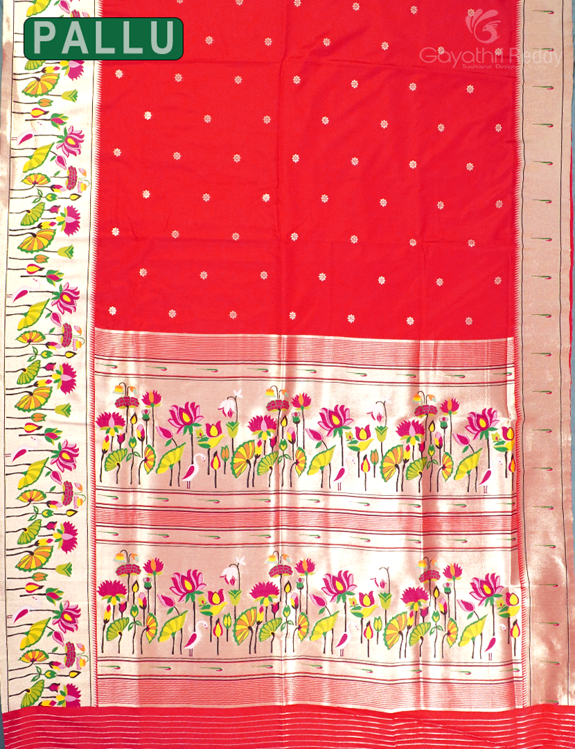 SEMI PAITHANI SAREE-SPS75