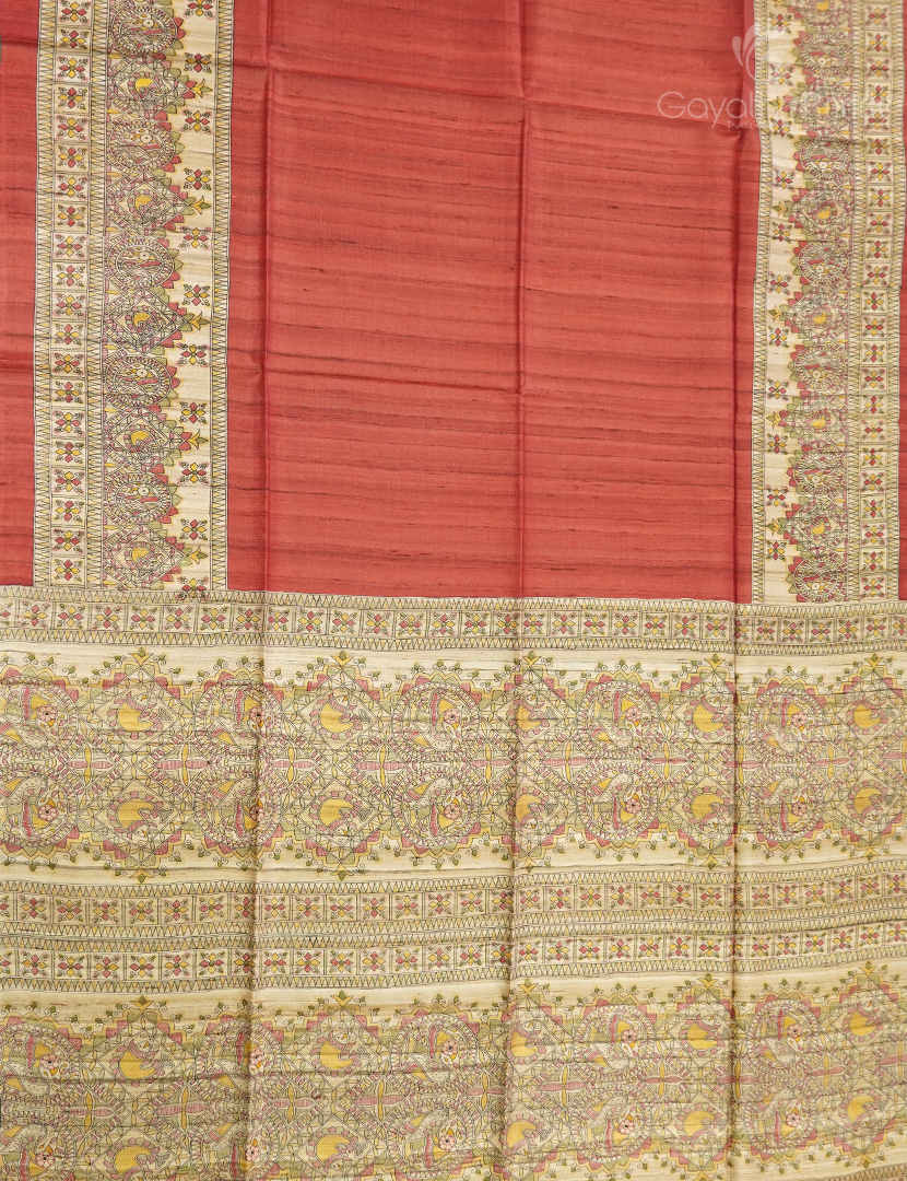 PURE DESI TUSSAR SILK-TS1363