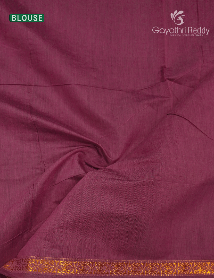 Sico Saree in Navy Blue and Rose Pink