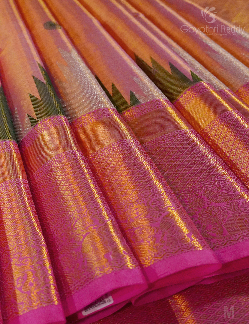 PURE KANCHI PATTU TISSUE-KP7487