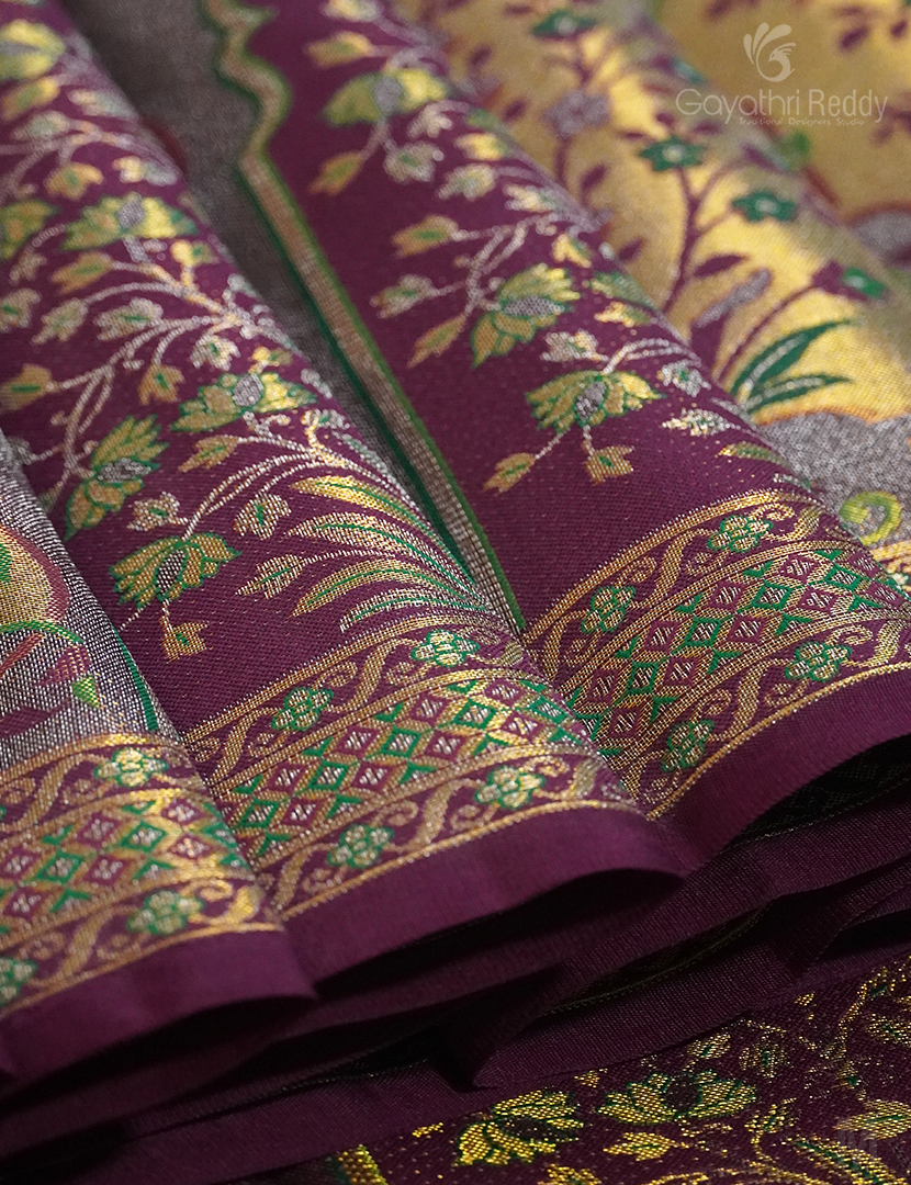 PURE KANCHI TISSUE PATTU-KP7043