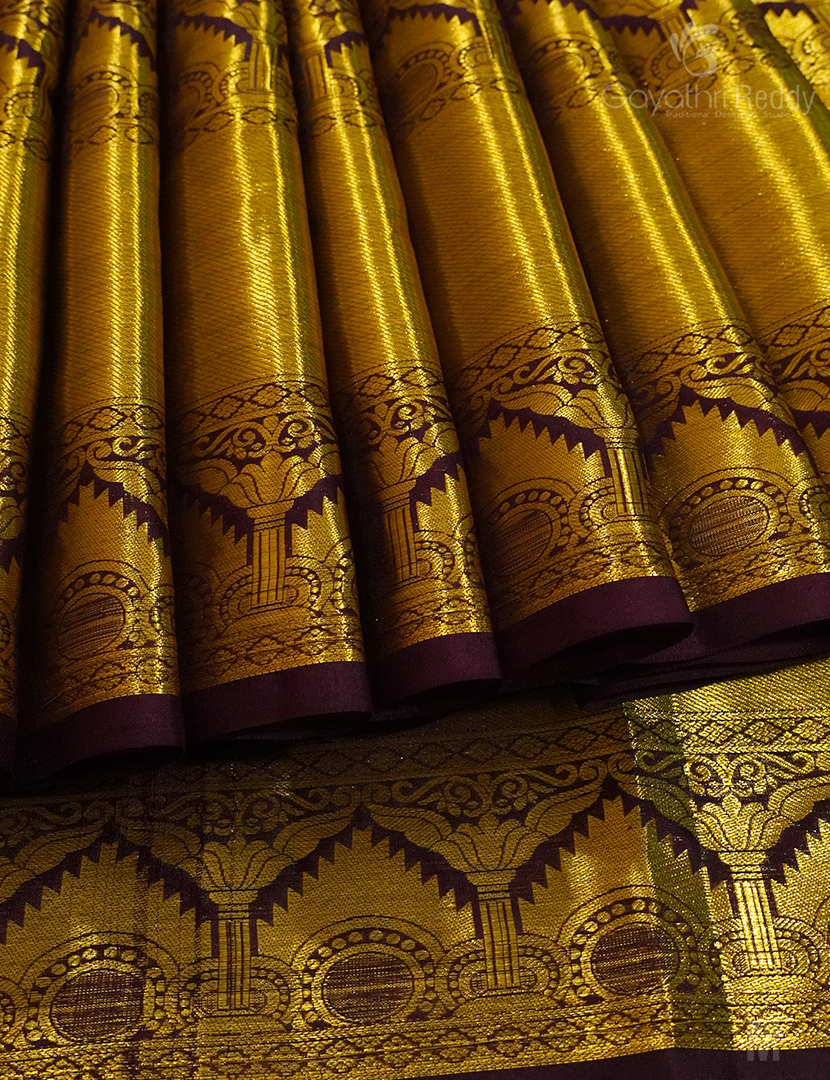 PURE KANCHI TISSUE SAREE-KP7279