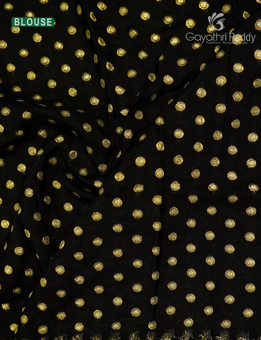 Chiffon Saree in Black