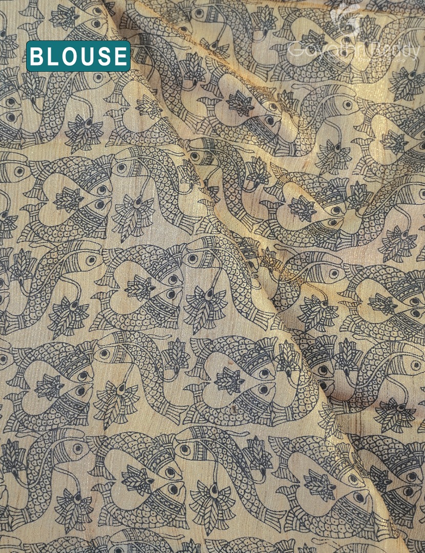 PURE DESI TUSSAR SILK-TS1533