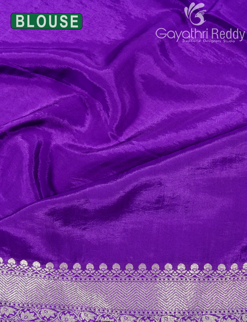 MYSORE CREPE BROCADE SAREE-MCB19