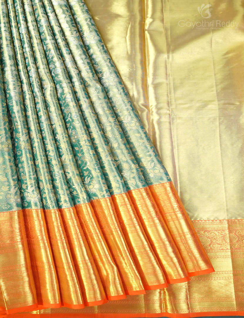 PURE KANCHI PATTU PAVADA(FREE SIZE)-KPL789