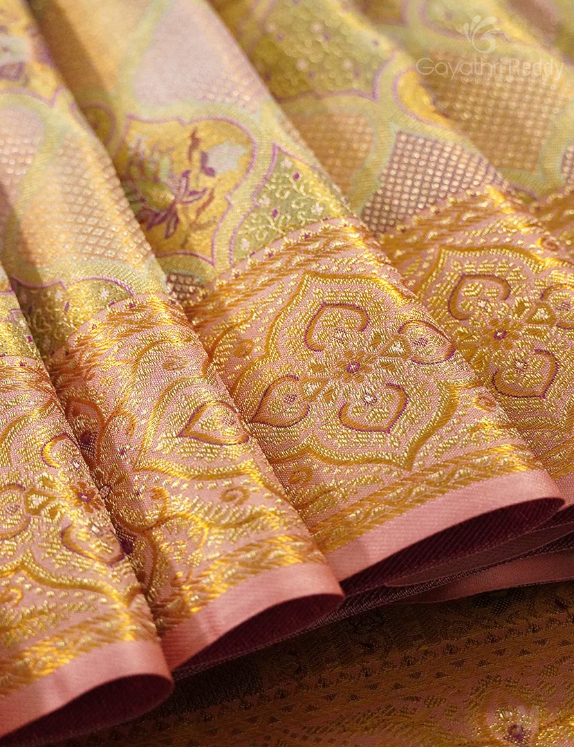 PURE KANCHI PATTU (4.G) BRIDAL SAREE-BKP1884