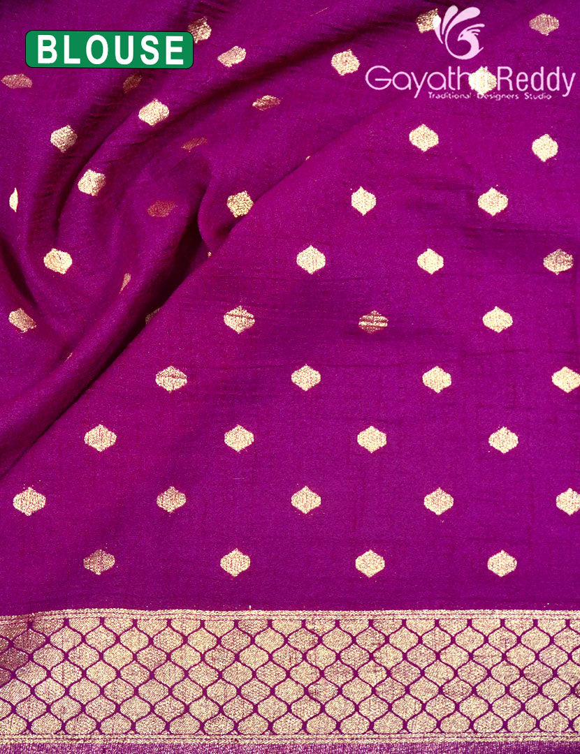 SEMI TUSSAR KADDI SAREE-STK20