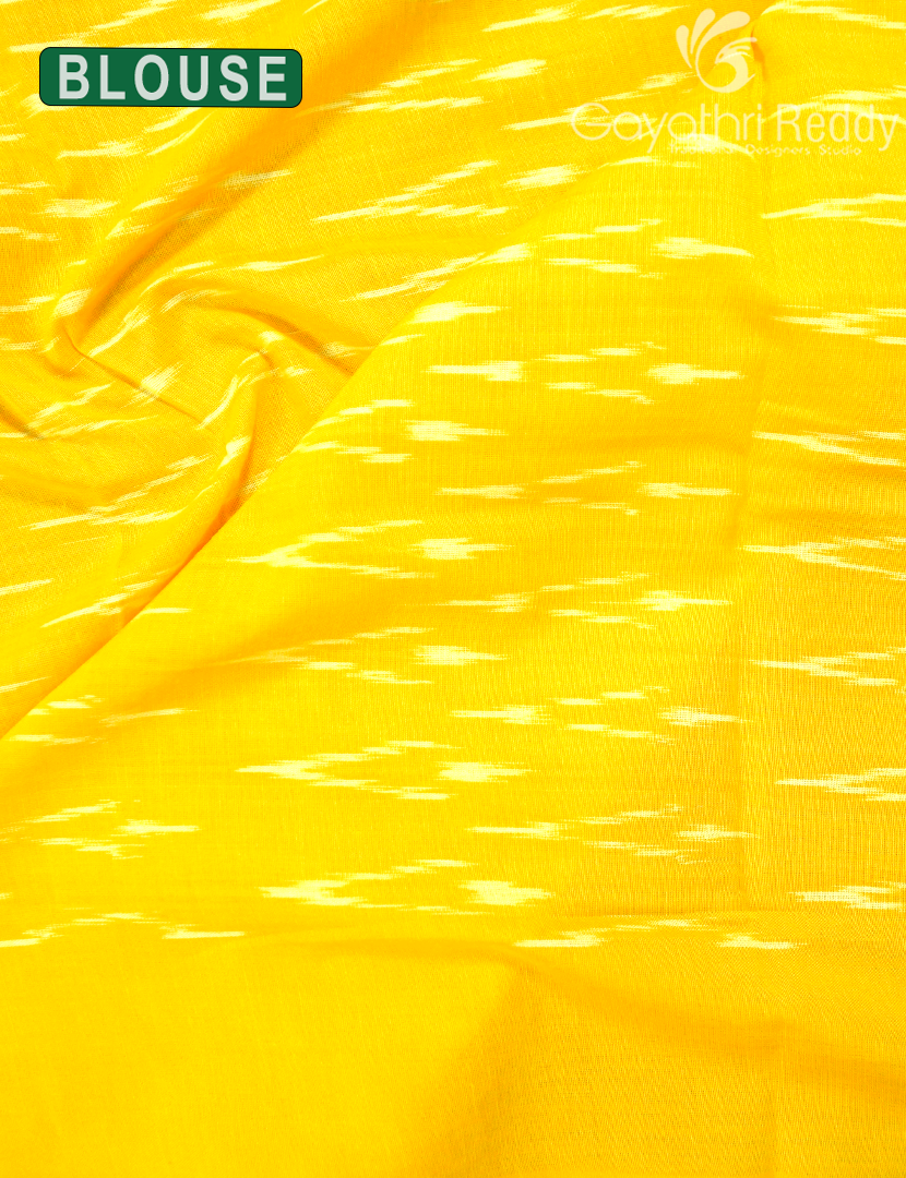 PURE IKKAT COTTON SAREE-IKC1132