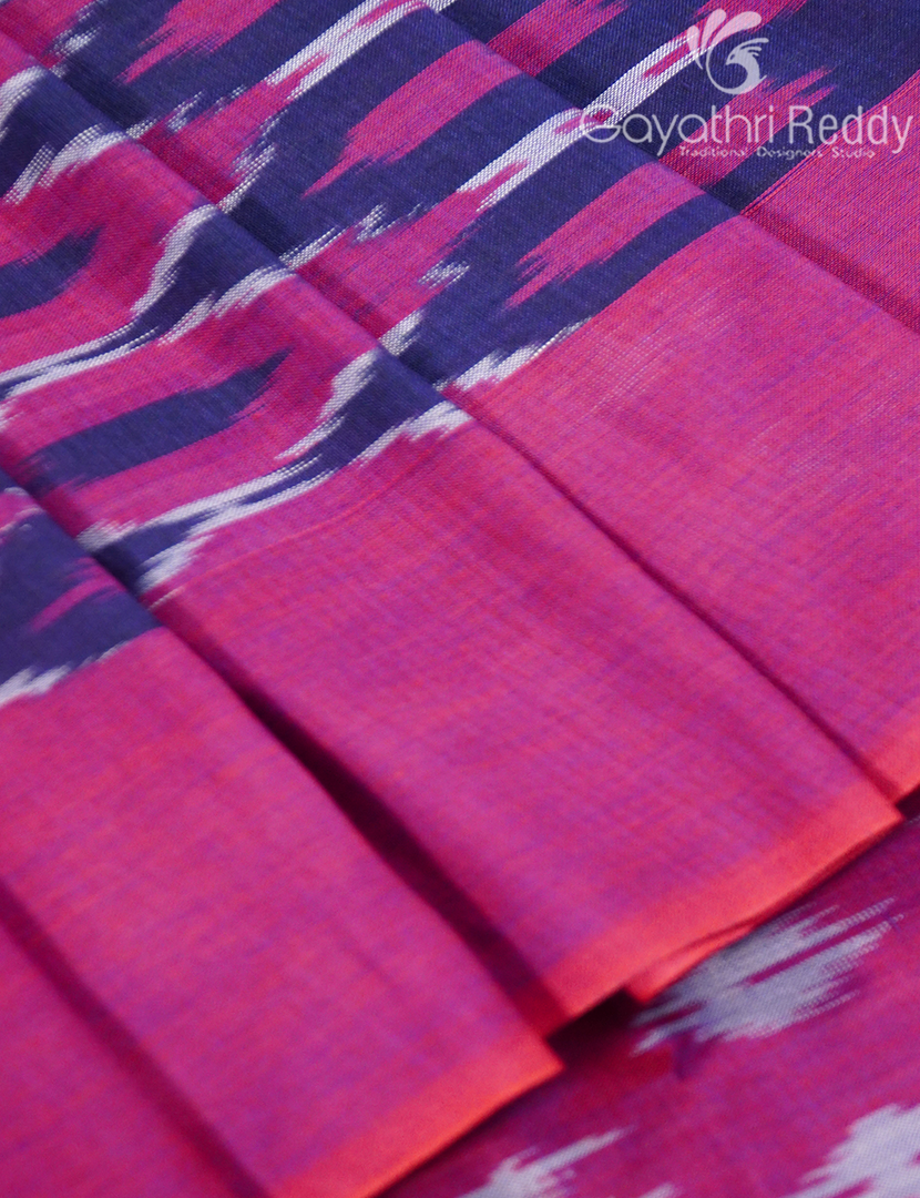 PURE IKKAT COTTON SAREE-IKC1133