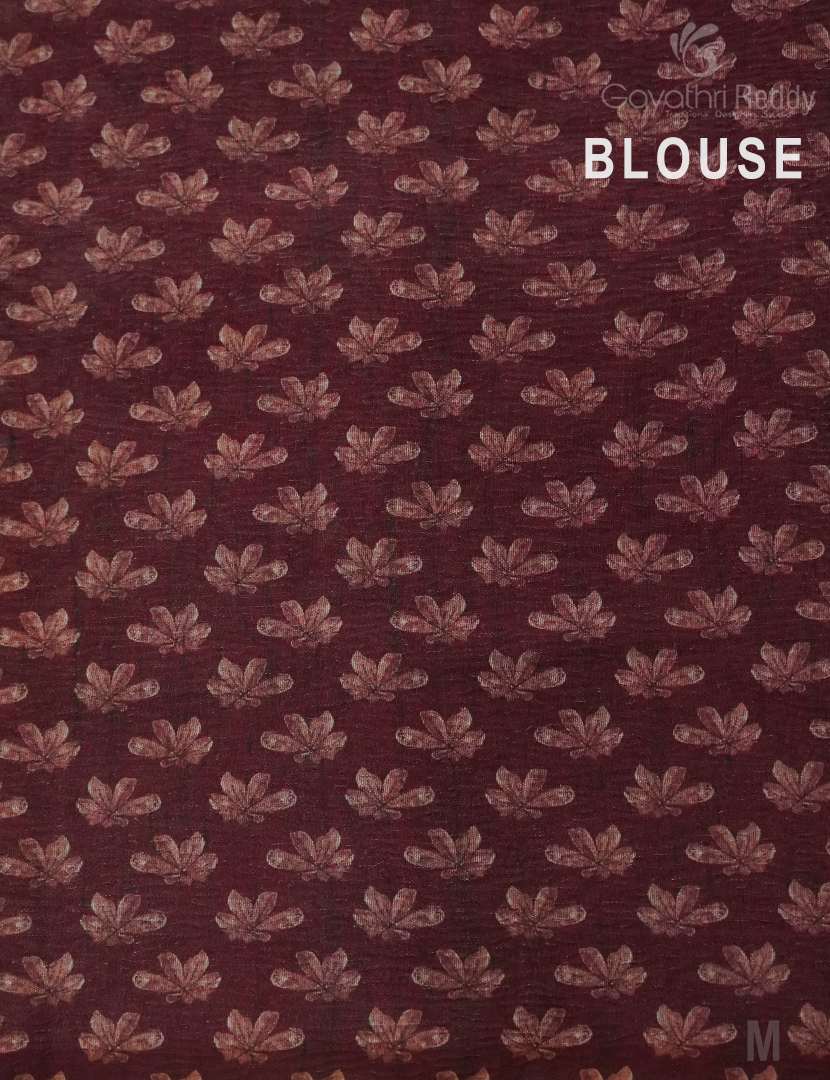 WRINKLE ORGANZA SAREE-OP580