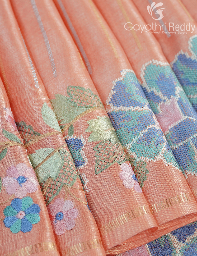 SEMI TUSSAR SAREE -ST1042