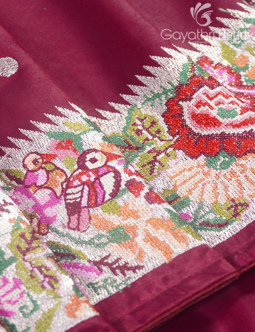 SEMI DUPION SILK SAREE-SDS114