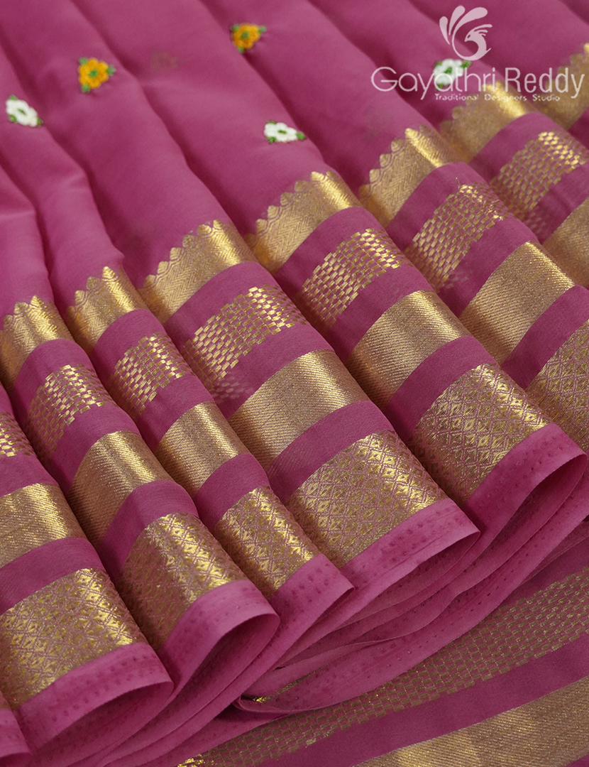 CHIFFON FANCY SAREE-PCF316
