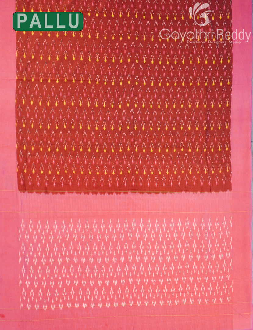 PURE IKKAT COTTON SAREE-IKC1134