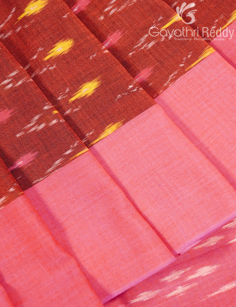 PURE IKKAT COTTON SAREE-IKC1134