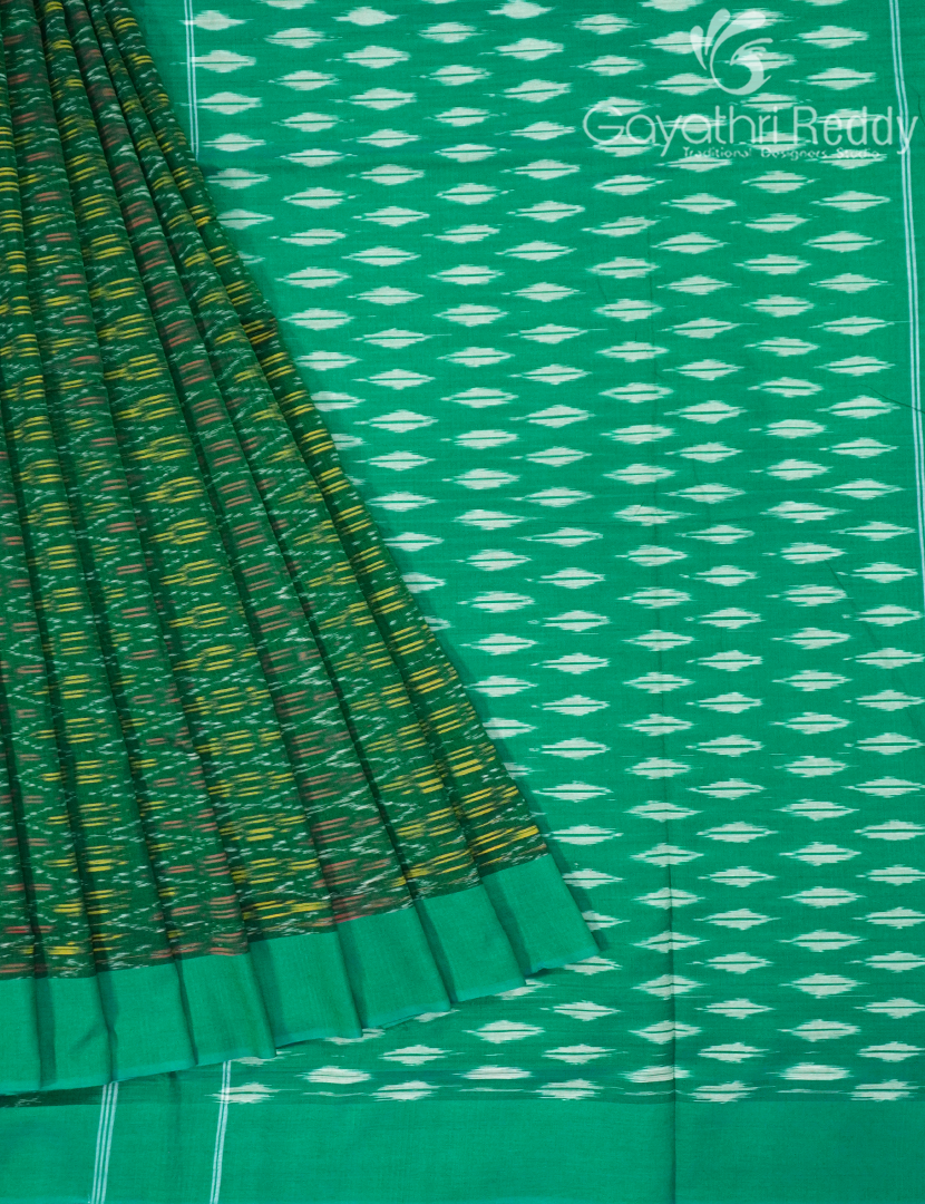 PURE IKKAT COTTON SAREE-IKC1135