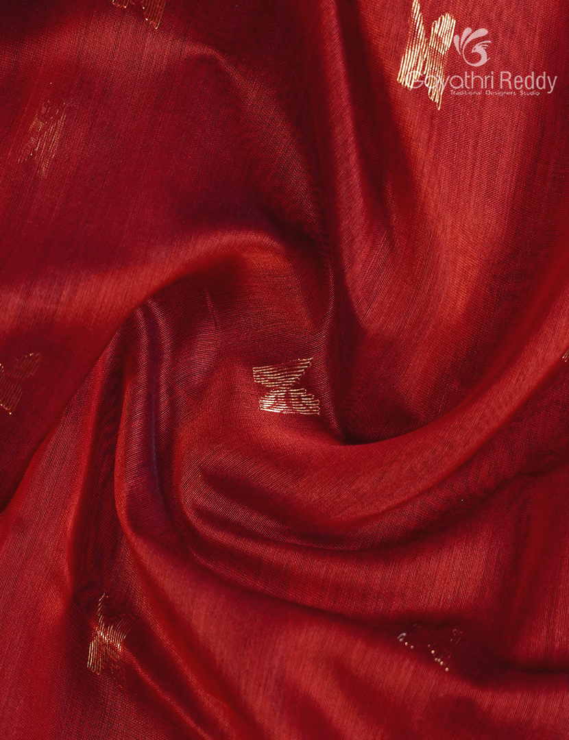 PURE CHANDERI BUTTA SAREES -CPS1185