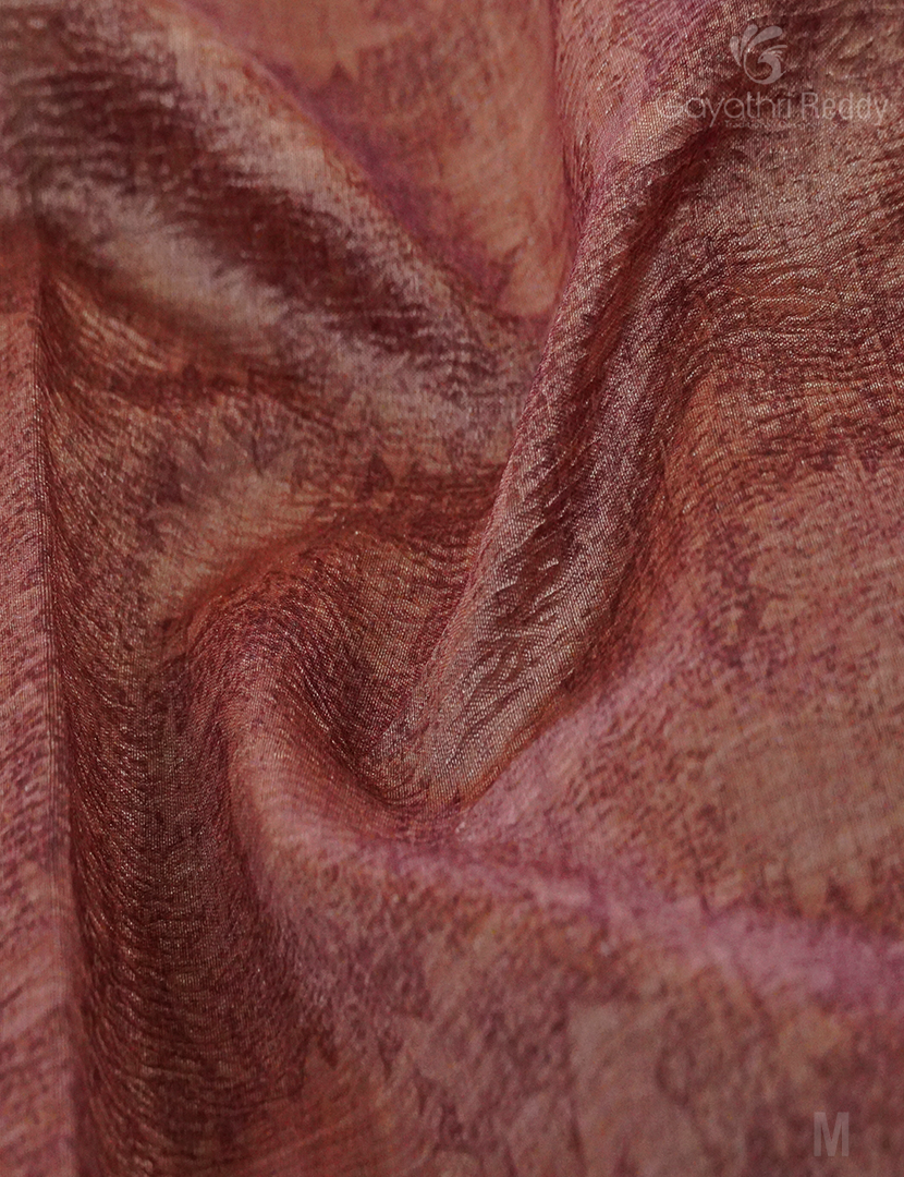 WRINKLE ORGANZA SAREE-OP580