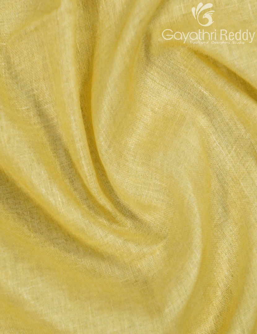 PURE LINEN SAREE-L1435