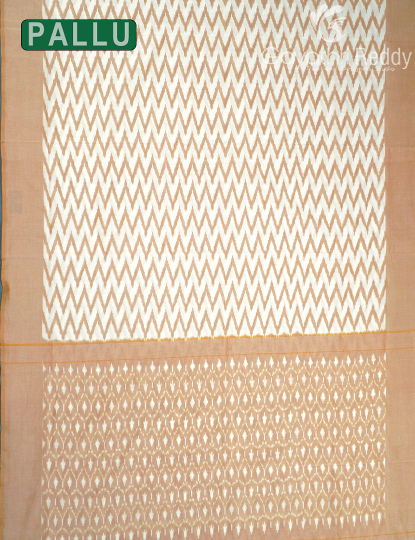 PURE IKKAT COTTON SAREE (N.B)-IKC1138