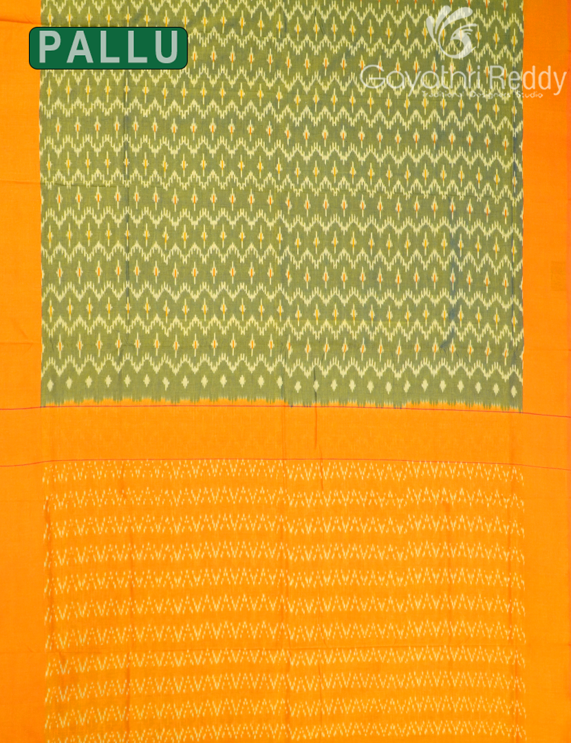 PURE IKKAT COTTON SAREE (N.B)-IKC1139