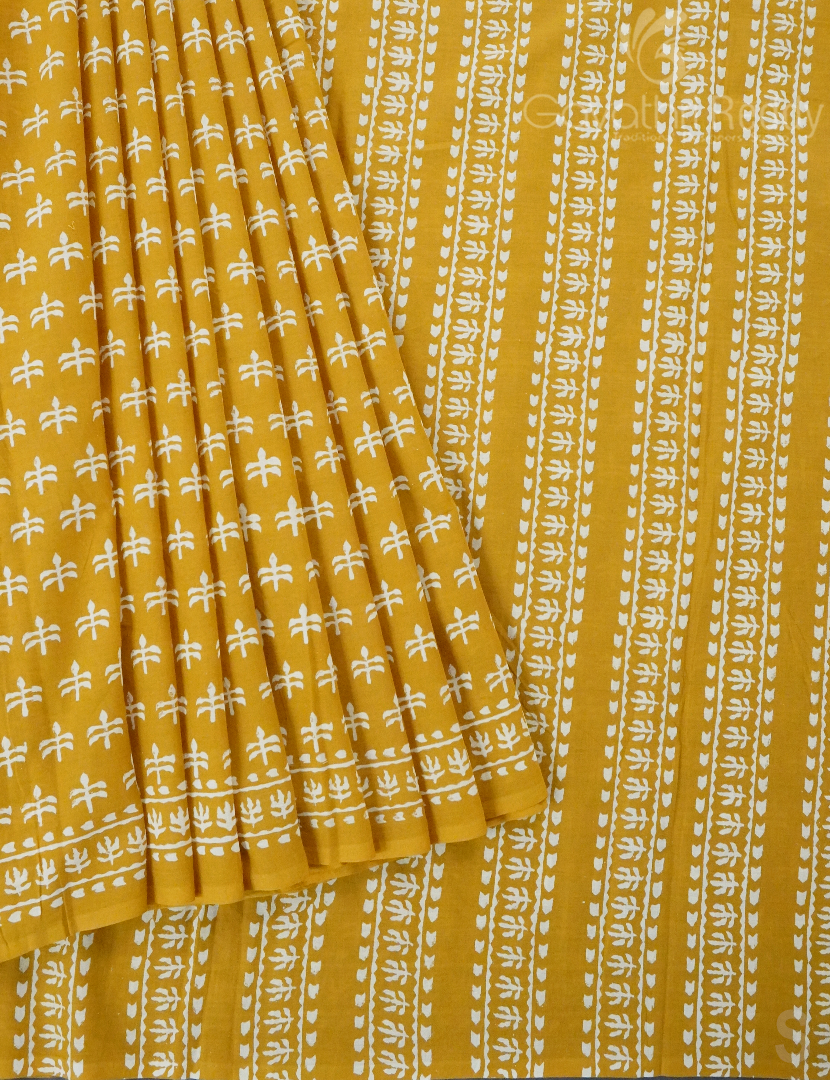 COTTON PRINTED SAREES-CP10