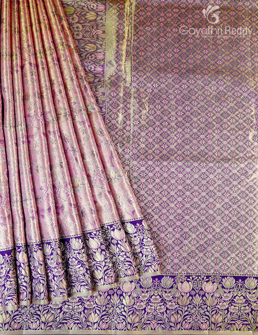 PURE KANCHI TISSUE SAREE-KP8573
