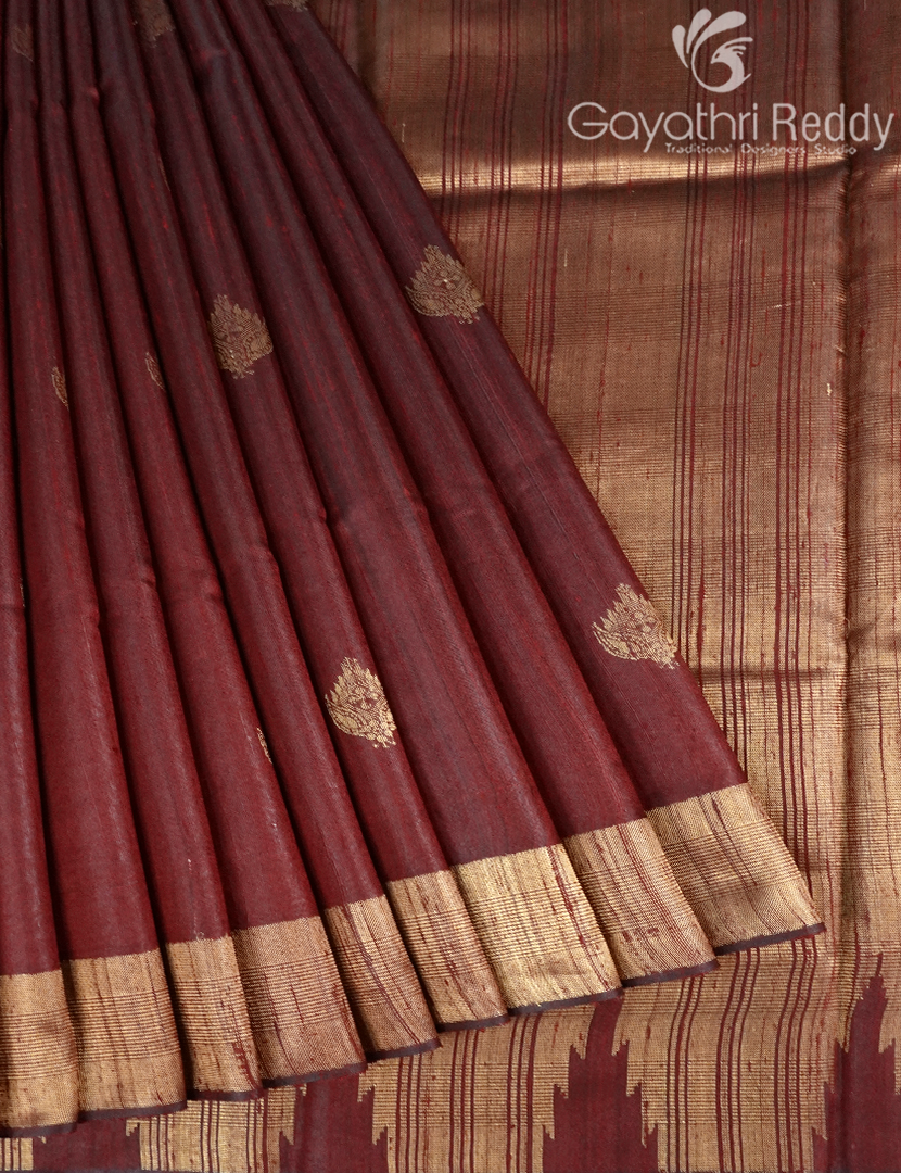 PURE KHADI PATTU SAREE-KHP1335