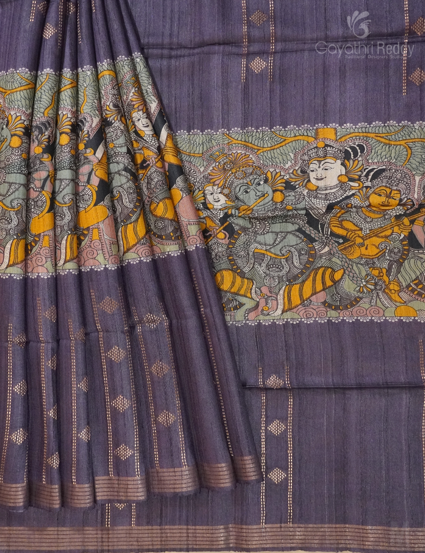 PURE DESI TUSSAR SILK-TS1180