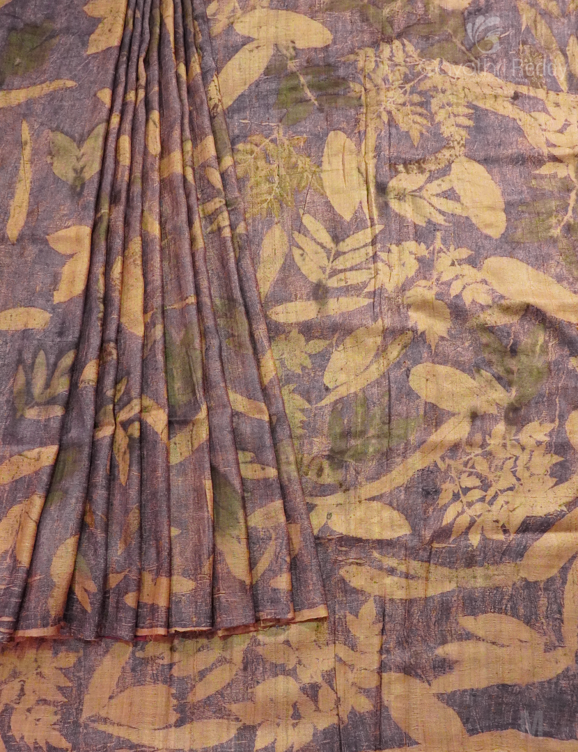 PURE ORGANIC TUSSAR SAREE-TS1310