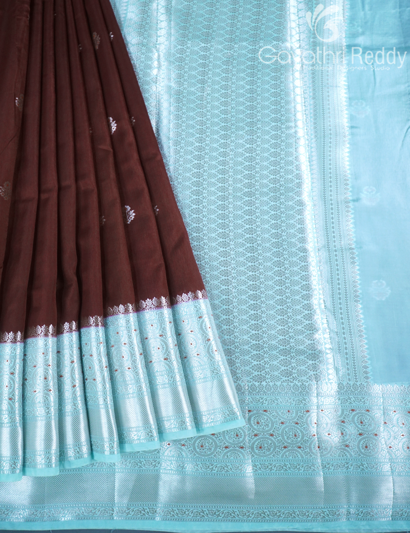 MANGO SILK SAREE -PRM1034